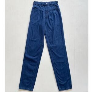 Vtg 80s Blue Denim WRANGLER Bareback Western Jeans / Junior 9 / Cotton High Rise